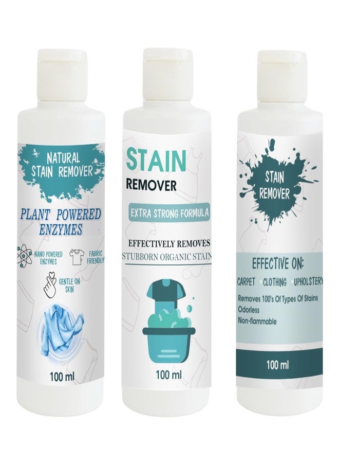 TOOVUS Stain Remover Combo Pack of Shirt, Doll and Sky Stain Remover | Multi-Surface Cleaning Solution for Clothes, Fabrics, Upholstery (100 g Each) - Image 1